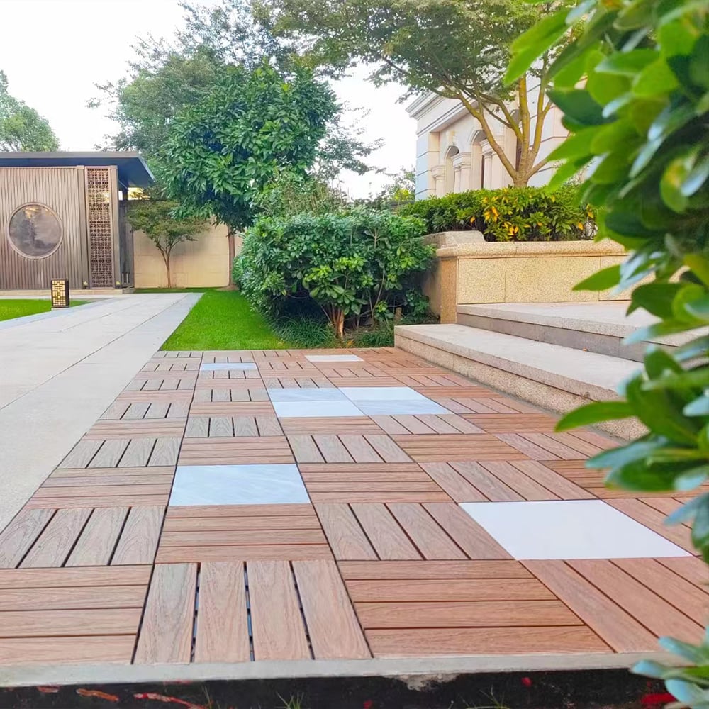 NewTechWood-deck tiles